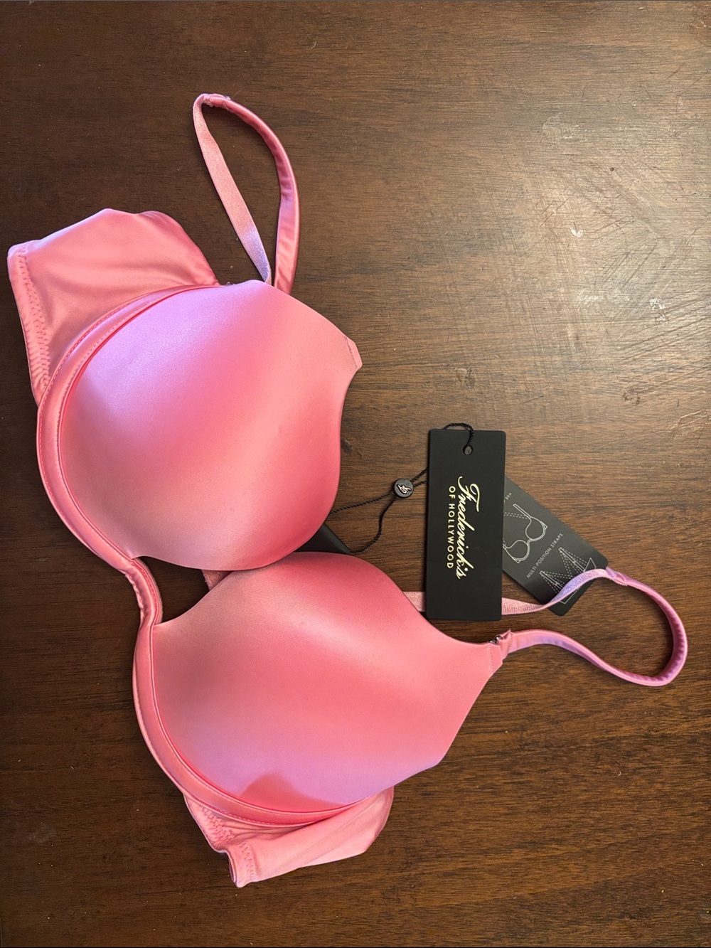 Frederick's of Hollywood Pink Padded Push-Up Bra